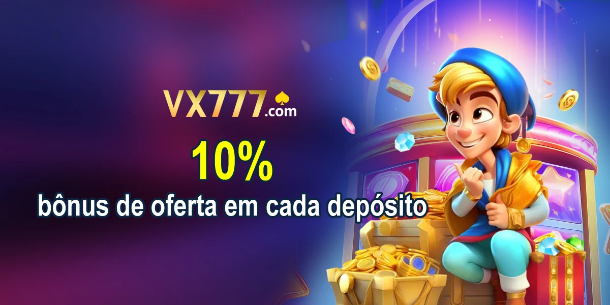 VX777 Ganhe R$ 100,00 Gratis